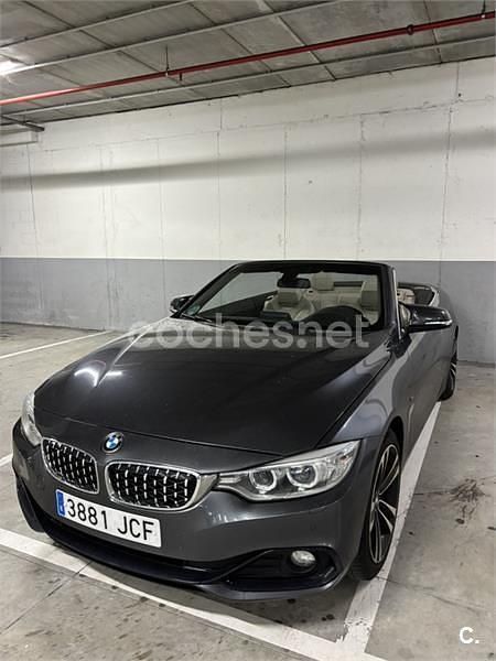 Usado BMW 420 184 CV (135 kW) 2015 Gris / plata Descapotable