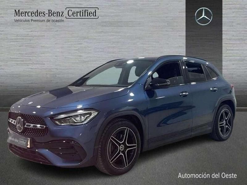 Usado Mercedes GLA200 AMG line 151 CV (111 kW) 2020 Azul SUV