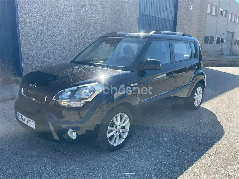 Usado Kia Soul 128 CV (94 kW) 2012 Negro SUV