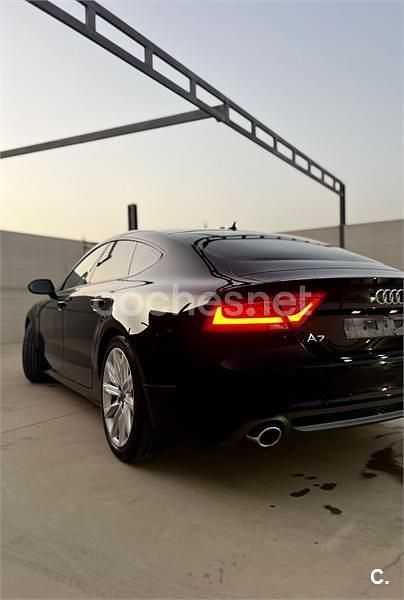 Usado Audi A7 Sportback 313 CV (230 kW) 2014 Negro Utilitario