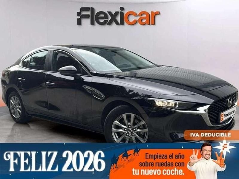 Negro Usado 2025 Mazda 3 Prime-Line Berlina | 20.490 € (Super precio) - Imagen 1/4