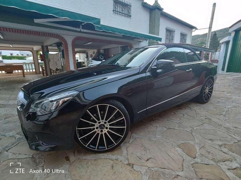 Usado Mercedes E350 258 CV (189 kW) 2015 Negro Descapotable