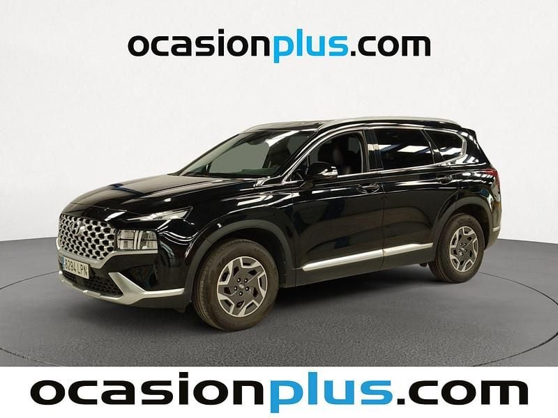 Negro Usado 2021 Hyundai Santa Fe SUV | 28.628 € (Buen precio) - Imagen 1/4