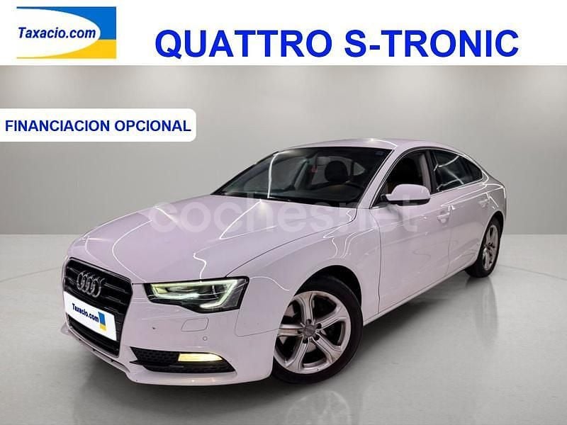 Blanco Usado 2013 Audi A5 Sportback Utilitario | 15.900 € (Precio justo) - Imagen 1/4