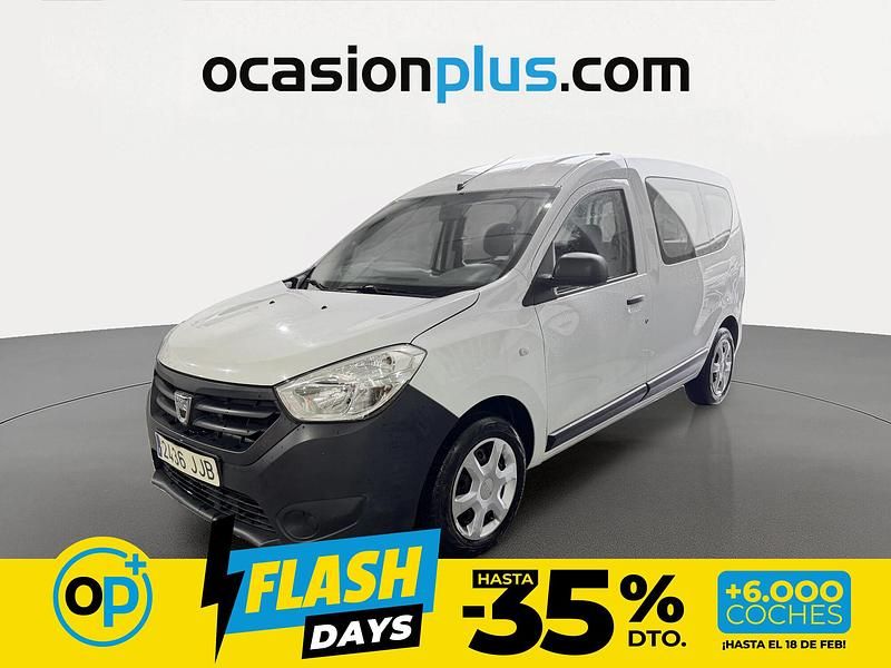 Usado Dacia Dokker Ambiance 75 CV (55 kW) 2015 Blanco Monovolumen