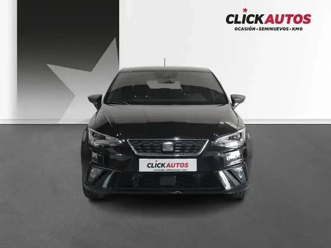 Usado Seat Ibiza XCELLENCE 110 CV (80 kW) 2021 Negro Utilitario