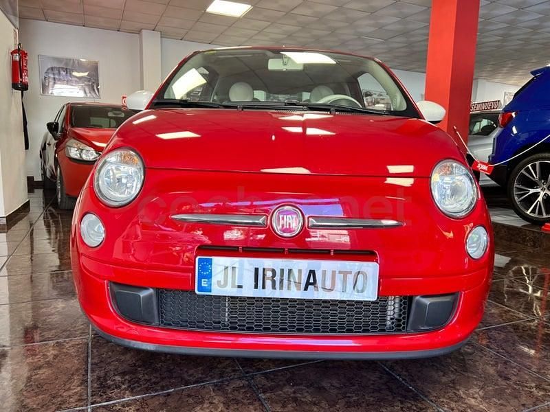 Usado Fiat 500 Lounge 69 CV (50 kW) 2015 Rojo Berlina