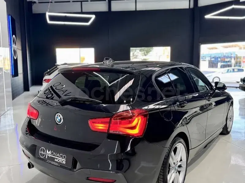 Usado BMW 116 116 CV (85 kW) 2016 Negro Utilitario