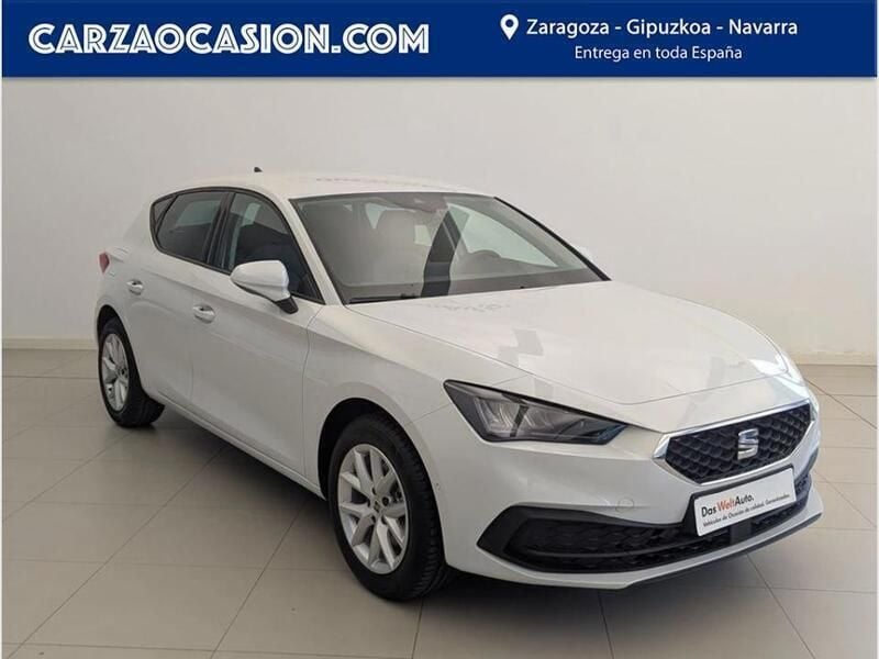 Blanco Usado 2021 Seat Leon Style Berlina | 17.995 € (Precio justo) - Imagen 1/4