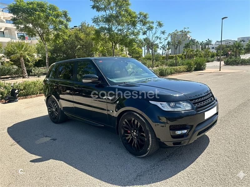 Negro Usado 2017 Land Rover Range Rover Sport HSE SUV | 30.450 € (Precio justo) - Imagen 1/4