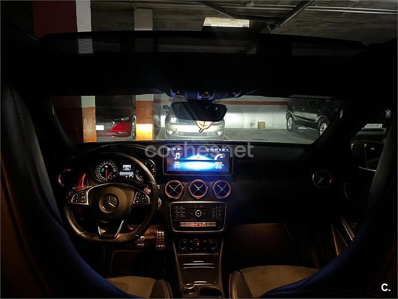 Usado Mercedes A200 AMG line 136 CV (100 kW) 2016 Blanco Berlina