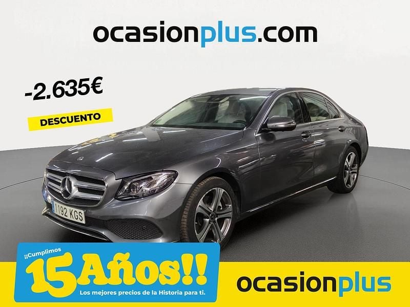 Gris Usado 2018 Mercedes E200 Berlina | 28.250 € (Super precio) - Imagen 1/4