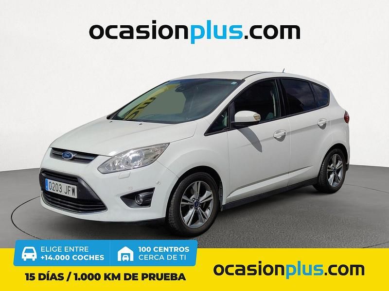 Blanco Usado 2015 Ford C-MAX Trend Monovolumen | 8800 € (Precio justo) - Imagen 1/4
