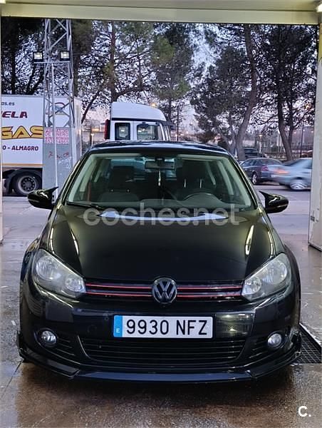 Usado VW Golf VI Sport 105 CV (77 kW) 2011 Negro Utilitario