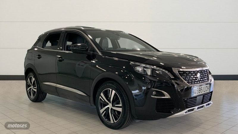 Negro negro Usado 2019 Peugeot 3008 GT-line SUV | 21.000 € (Caro) - Imagen 1/4