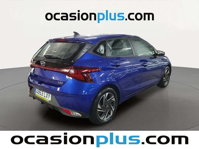 Usado Hyundai i20 84 CV (61 kW) 2022 Azul Utilitario