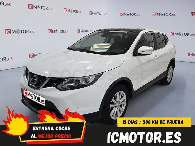 Usado Nissan Qashqai Tekna 115 CV (84 kW) 2014 Blanco SUV