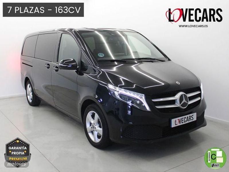 Usado Mercedes V220 Avantgarde 163 CV (119 kW) 2021 Negro Monovolumen