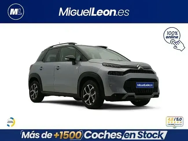 Usado Citroën C3 Aircross PureTech 110 CV (80 kW) 2023 Gris SUV
