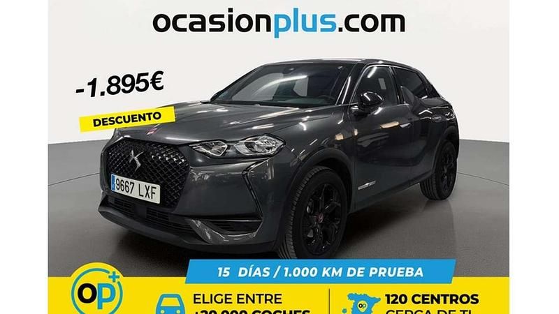 Usado DS Automobiles DS3 Crossback Performance 111 CV (81 kW) 2022 Gris SUV