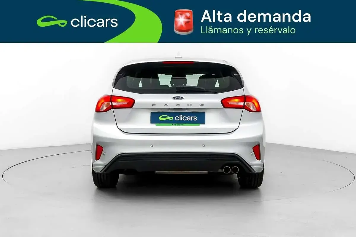 Brugt Ford Focus ST-Line 120 HK (88 kW) 2019 Sølv Hatchback
