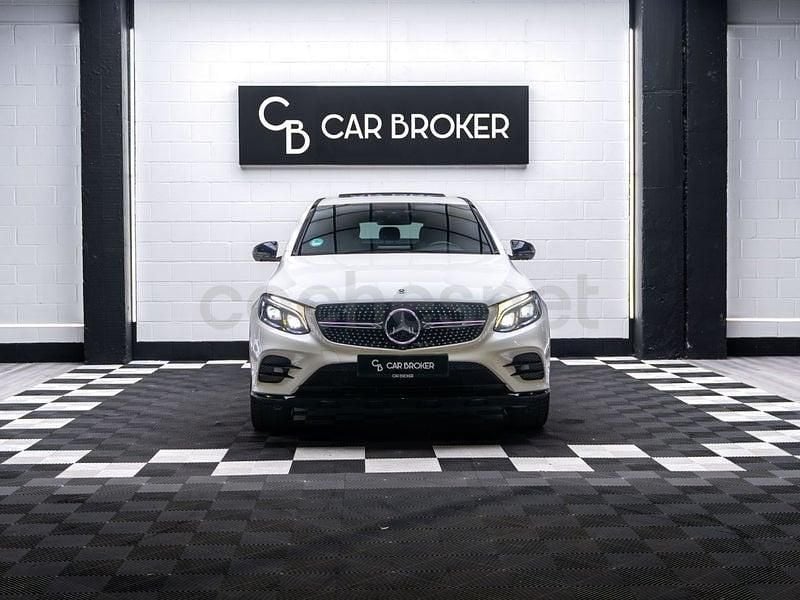 Usado Mercedes GLC43 AMG 367 CV (269 kW) 2018 Blanco Coupe