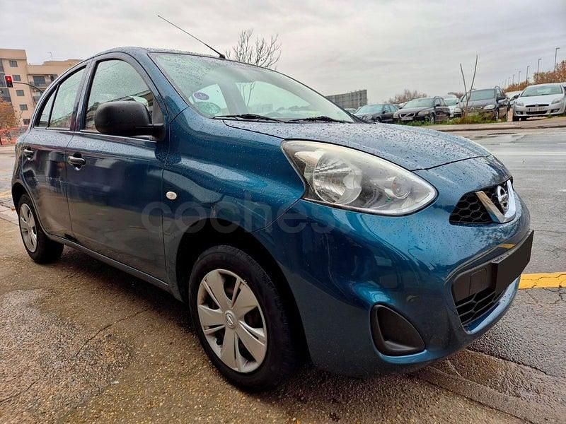 Usado Nissan Micra Visia 80 CV (58 kW) 2013 Azul Berlina