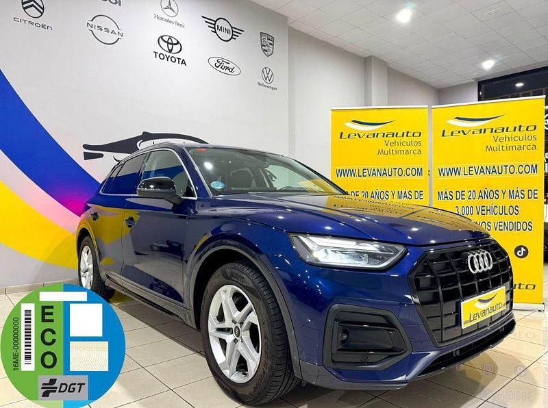 Azul Usado 2021 Audi Q5 Advanced SUV | 39.800 € (Caro) - Imagen 1/4