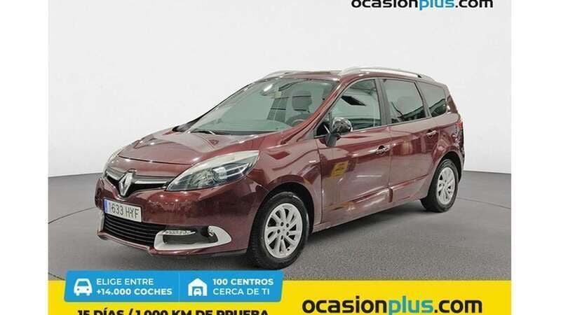 Rojo Usado 2014 Renault Grand Scénic III LIMITED Monovolumen | 10.990 € (Precio justo) - Imagen 1/4