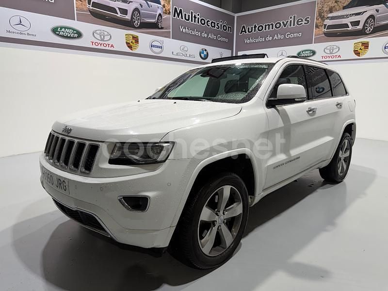 Blanco Usado 2016 Jeep Grand Cherokee Overland SUV | 14.990 € (Precio justo) - Imagen 1/4