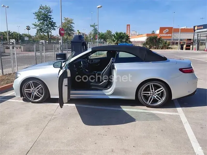 Usado Mercedes E220 194 CV (142 kW) 2019 Blanco Descapotable