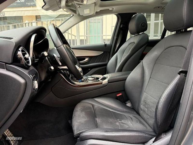 Usado Mercedes GLC250 AMG line 204 CV (150 kW) 2016 Gris SUV