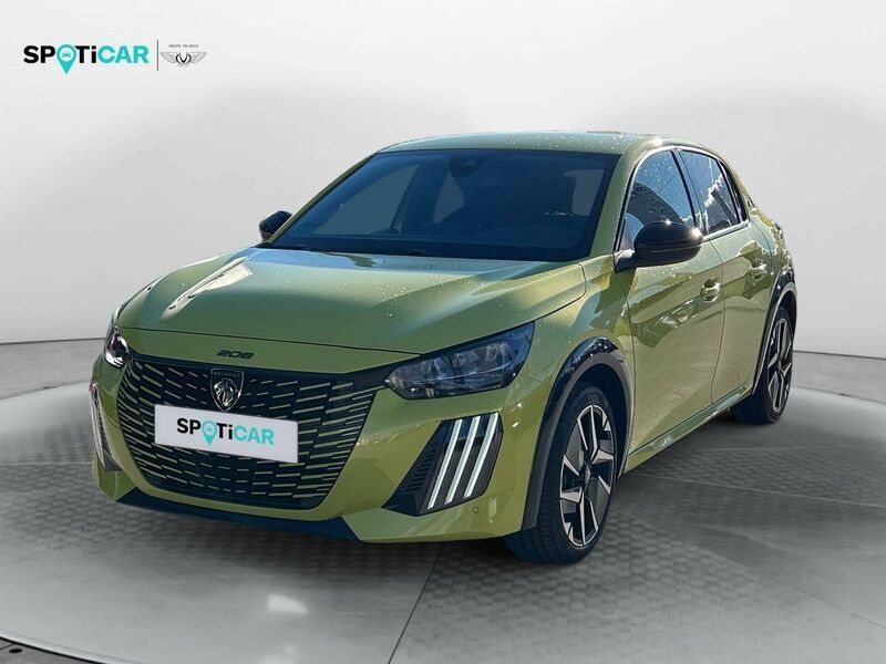 Amarillo Usado 2024 Peugeot e-208 GT Utilitario | 22.995 € - Imagen 1/4