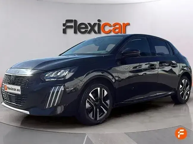 Usado Peugeot 208 Allure 100 CV (73 kW) 2025 Negro Utilitario
