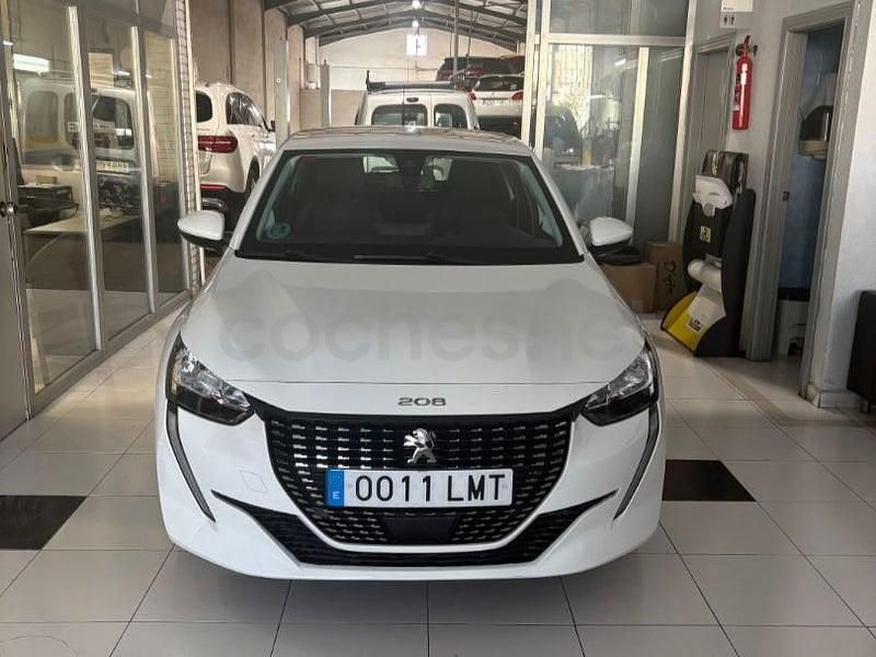 Usado Peugeot 208 Active 100 CV (73 kW) 2021 Blanco Utilitario