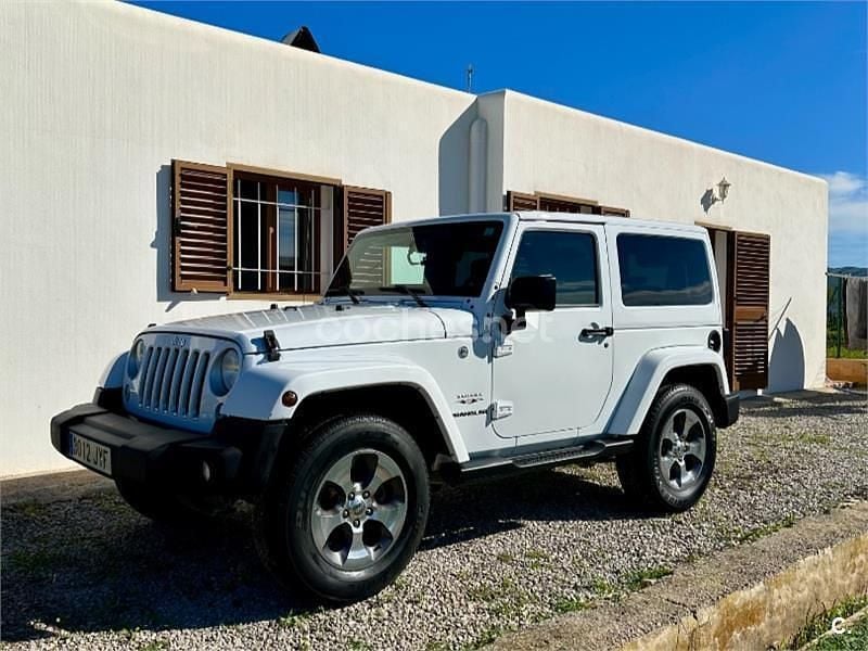 Blanco Usado 2017 Jeep Wrangler Sahara SUV | 38.000 € (Precio justo) - Imagen 1/4