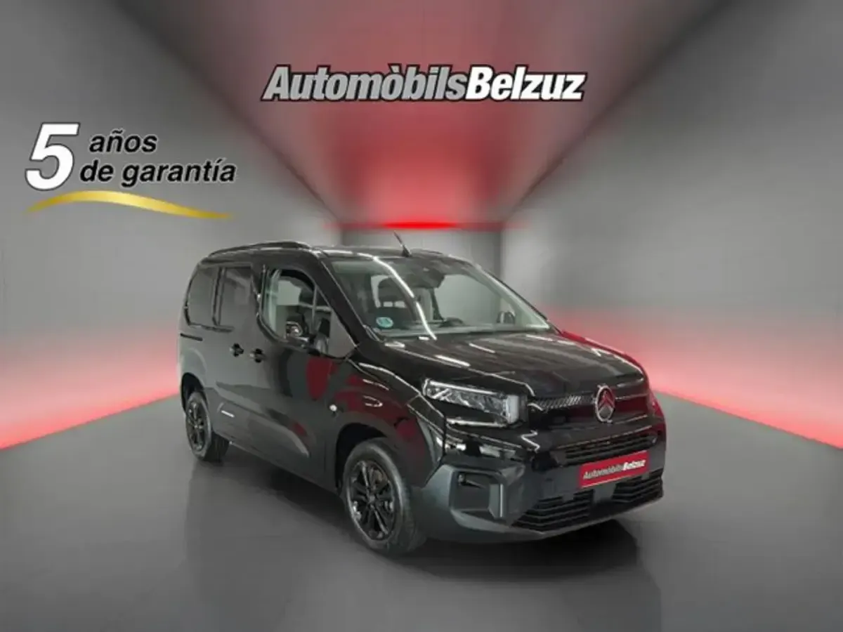 Usado Citroën e-Berlingo 102 CV (75 kW) 2024 Negro Monovolumen