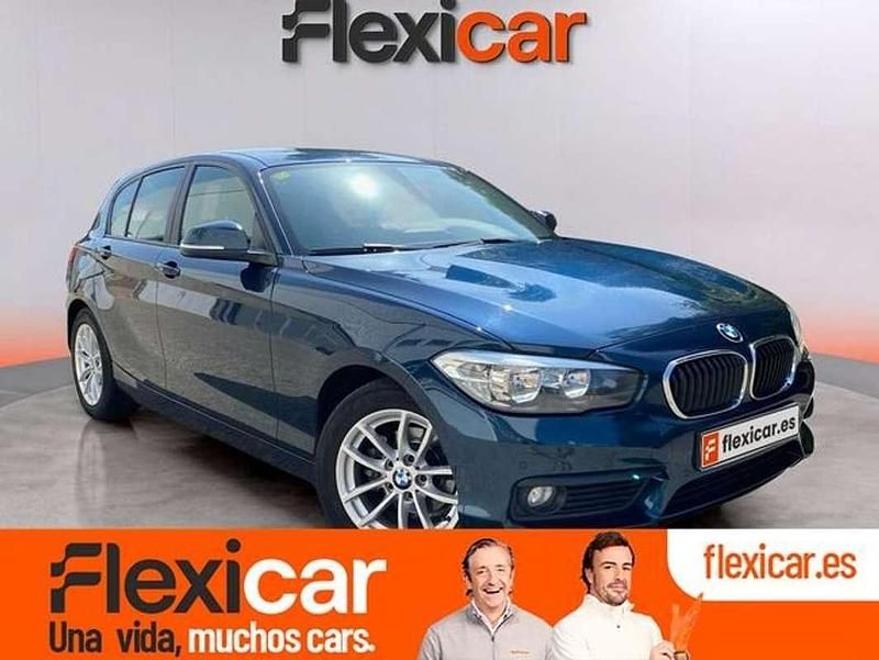 Azul Usado 2017 BMW 116 Efficient Dynamics Utilitario | 12.690 € (Buen precio) - Imagen 1/4