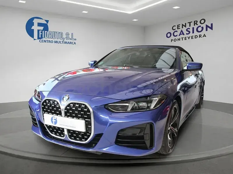 Usado BMW 420 184 CV (135 kW) 2025 Azul Descapotable