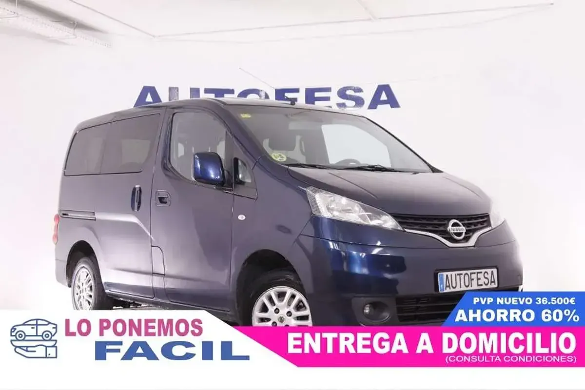 Usado Nissan Evalia 110 CV (80 kW) 2013 Azul Monovolumen