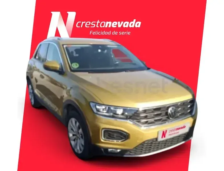Usado VW T-Roc Advance 150 CV (110 kW) 2021 Amarillo SUV