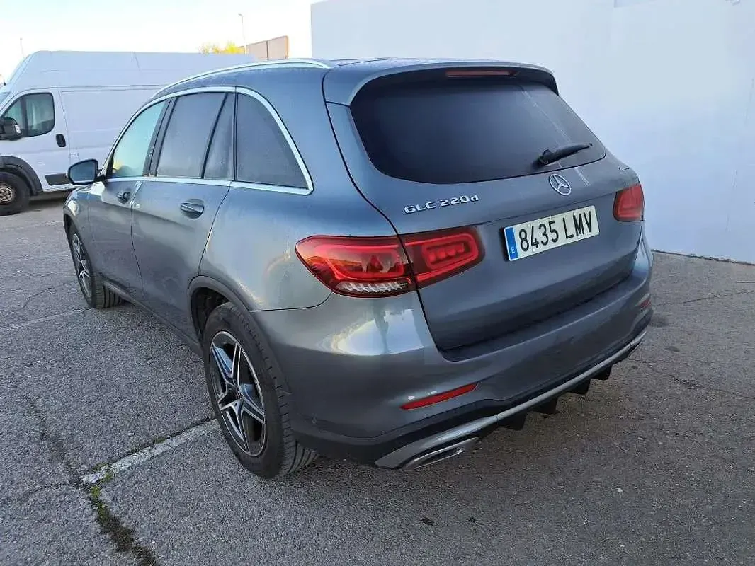 Usado Mercedes GLC220 194 CV (142 kW) 2021 Gris SUV