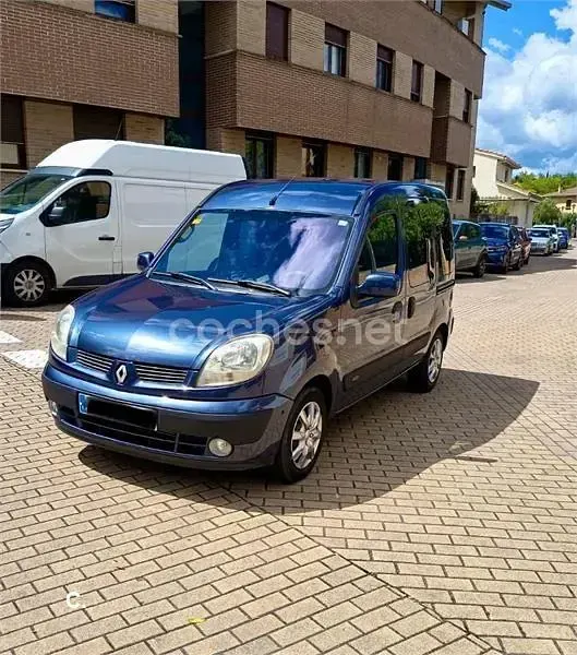 Usado Renault Kangoo 105 CV (77 kW) 2009 Azul Monovolumen