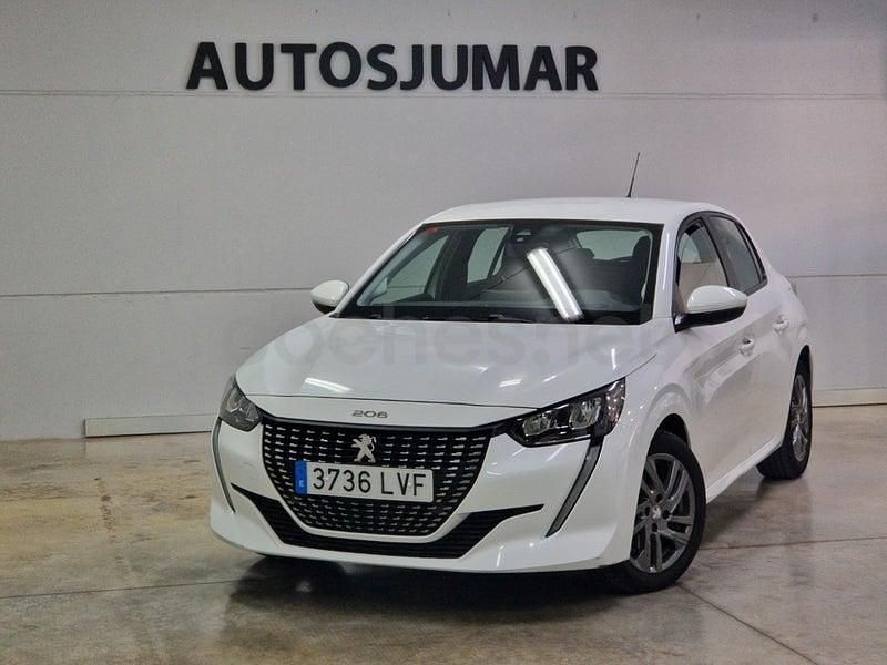 Usado Peugeot 208 Active 100 CV (73 kW) 2021 Blanco Utilitario