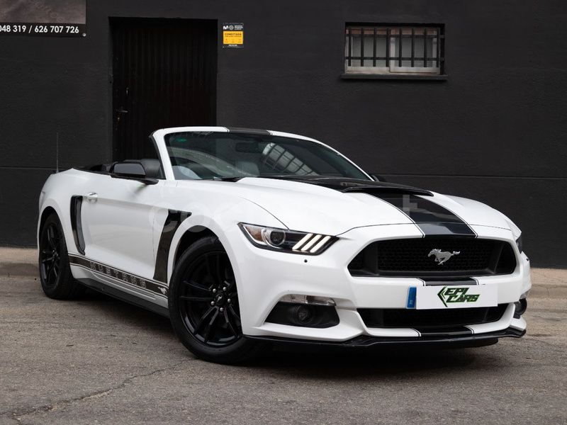 Blanco Usado 2017 Ford Mustang Descapotable | 29.990 € (Precio justo) - Imagen 1/4