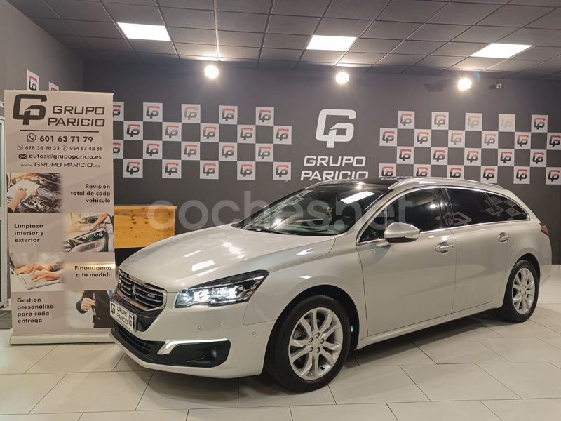 Gris / plata Usado 2015 Peugeot 508 Allure Familiar | 11.500 € (Precio justo) - Imagen 1/4