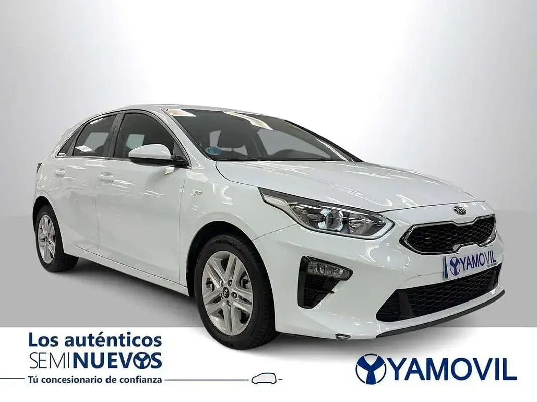 Usado Kia Ceed 136 CV (100 kW) 2021 Blanco Utilitario
