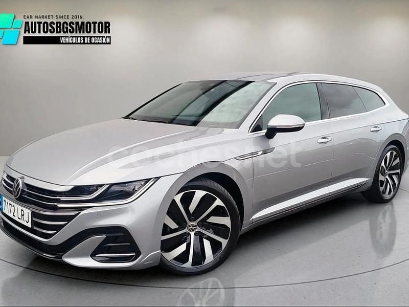 Gris / plata Usado 2021 VW Arteon R-line Familiar | 36.990 € (Caro) - Imagen 1/4