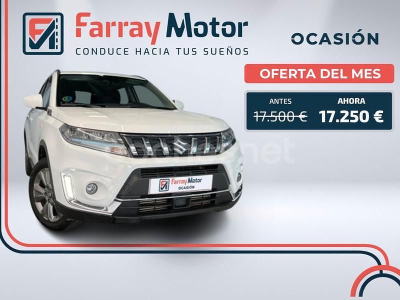 Blanco Usado 2021 Suzuki Vitara GLX SUV | 17.250 € (Precio justo) - Imagen 1/4