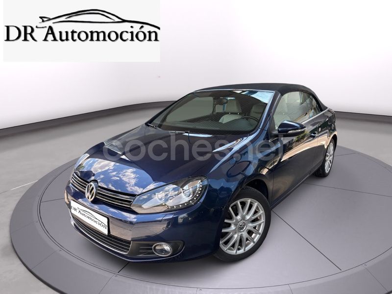 Azul Usado 2012 VW Golf Cabriolet Descapotable | 13.990 € (Un poco caro) - Imagen 1/4